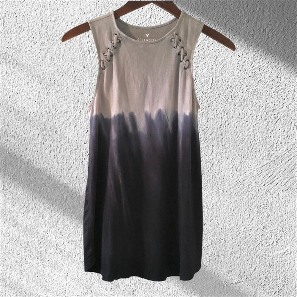 American Eagle Soft & Sexy Tie Dye Sleeveless Shirt Size XS
